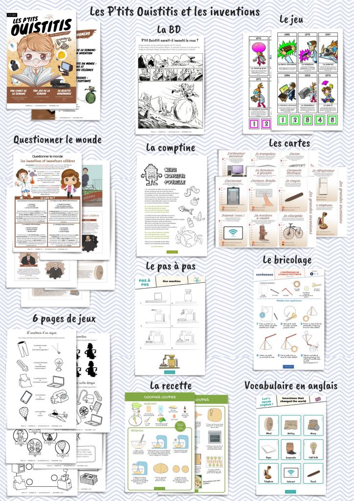 Les P&rsquo;tits Ouistitis et les grandes inventions