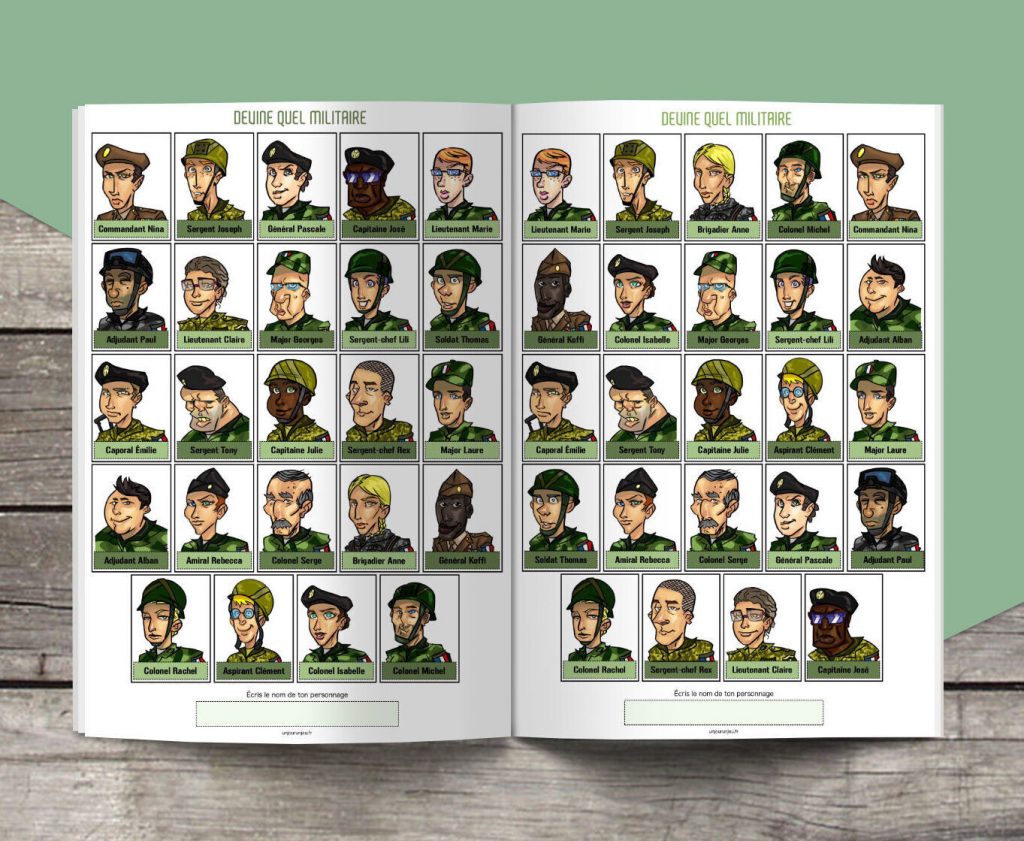 Les P&rsquo;tits Ouistitis et les militaires