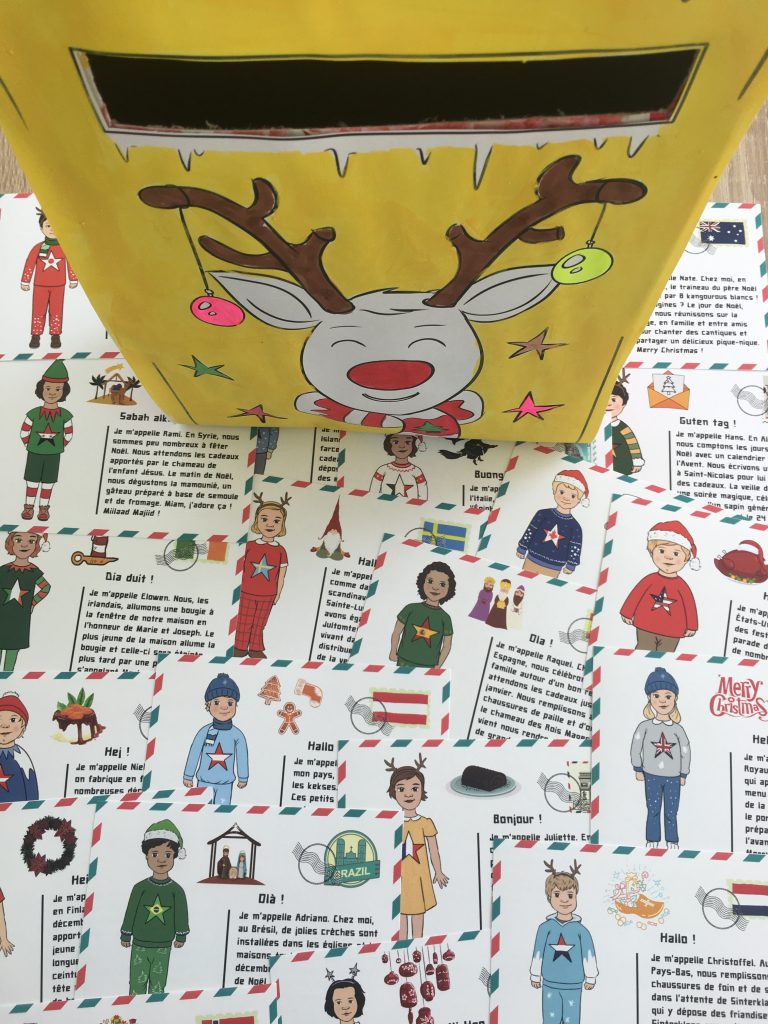 Cartes postales de l'Avent