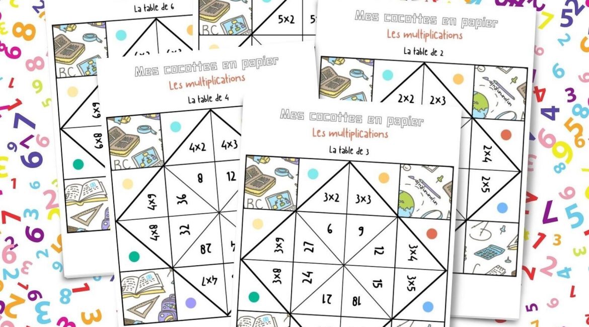 Astuce pour apprendre les tables de multiplication ! La cocotte ! 