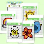 Pixel Art du printemps