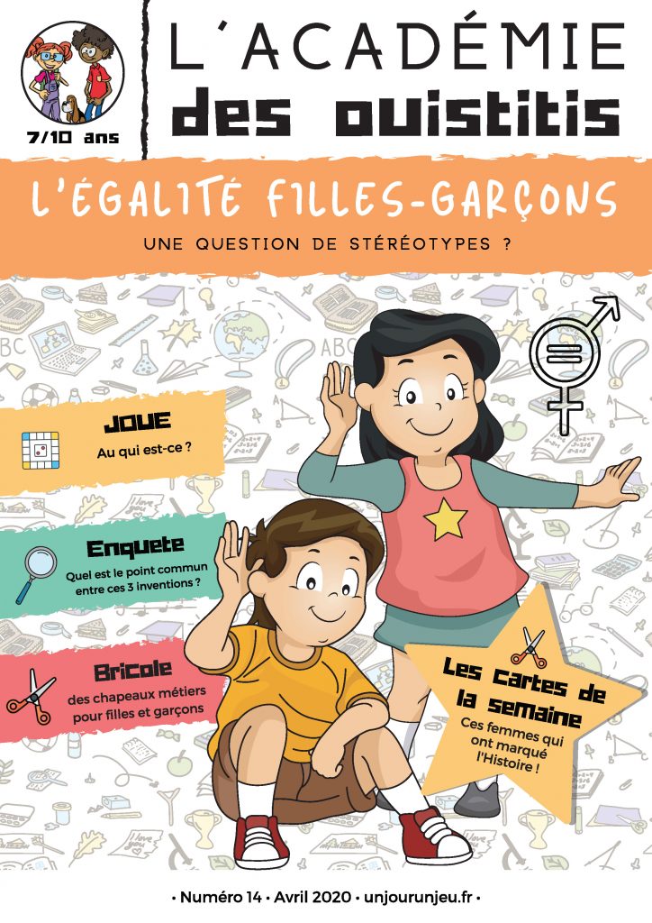 L&rsquo;Académie des ouistitis parle d&rsquo;égalité entre filles et garçons