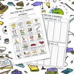 P'tit bac à imprimer