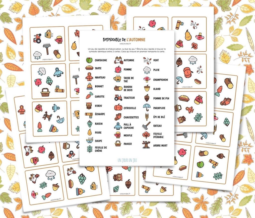 Batadouble de l'automne unjourunjeu