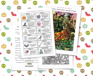 Halloween : chasse au trésor à imprimer gratuitement