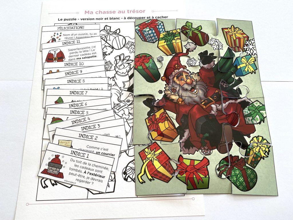 Chasse au trésor de Noël