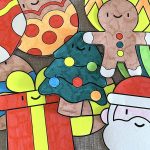 Guirlande de Noel à imprimer