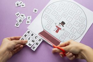 Ma boule à neige alphabétique