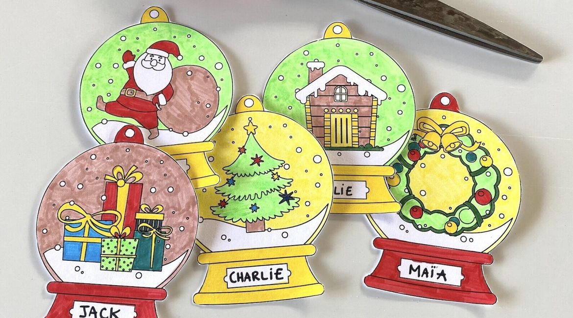 Mes boules de Noël : décorations pour le sapin