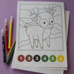 Mes coloriages magiques d&rsquo;hiver : les chiffres