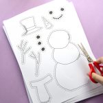 Bonhomme de neige imprimé