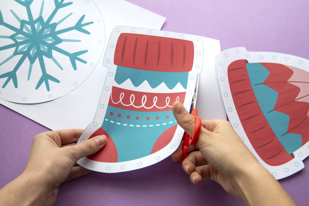 Mes cartes à lacer de l&rsquo;hiver