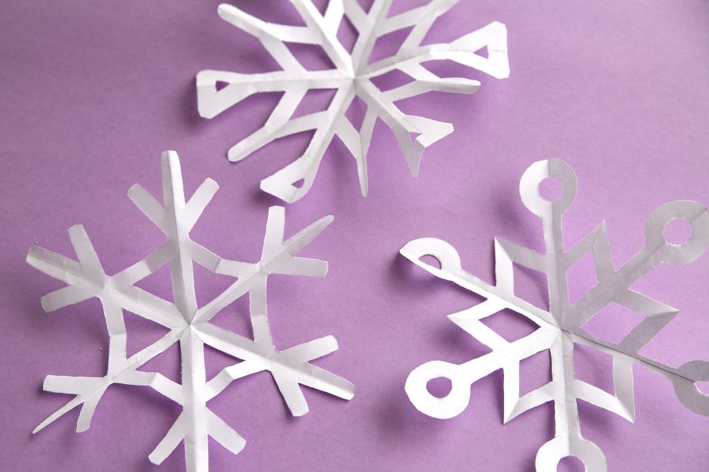 Mes flocons de neige à imprimer