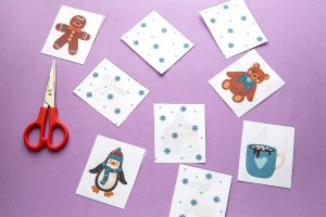 Mon jeu de memory de l’hiver