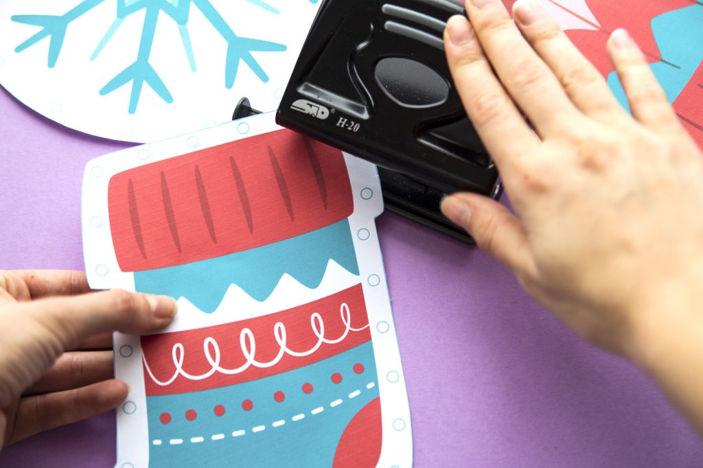 Mes cartes à lacer de l&rsquo;hiver