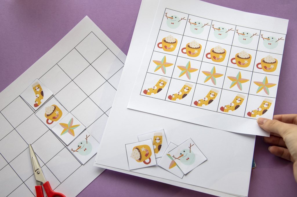 Mes suites logiques de l&rsquo;hiver à imprimer