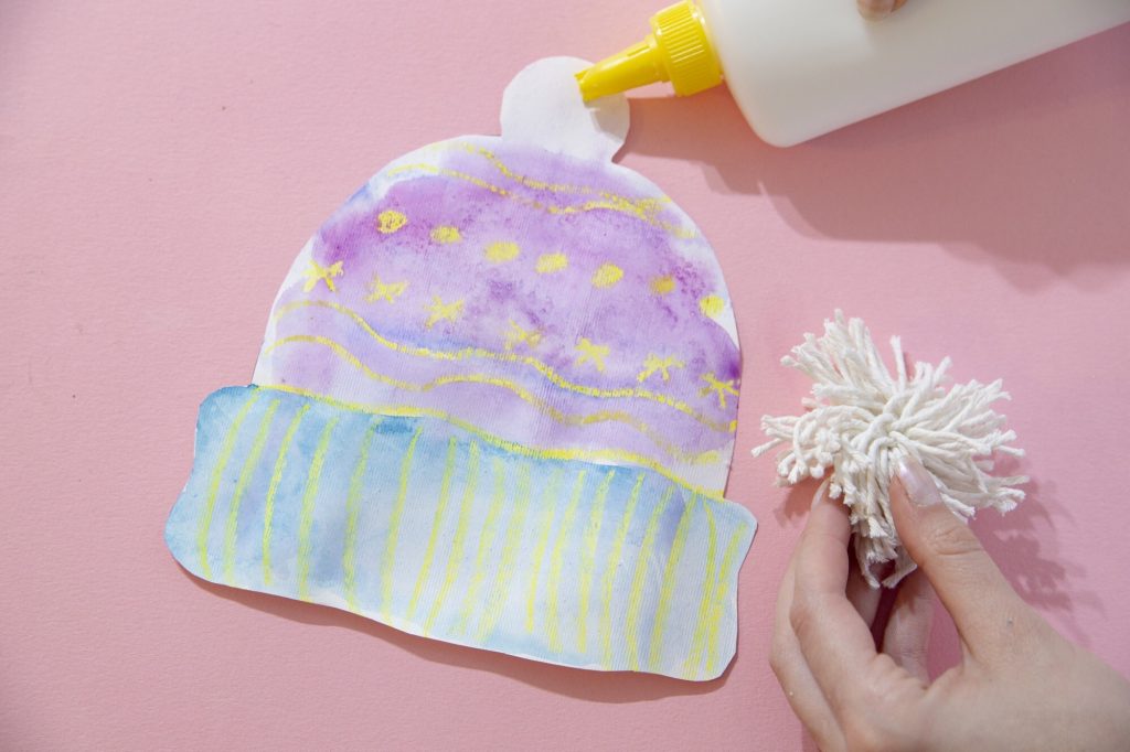 Mon bonnet d'hiver en aquarelle - couv