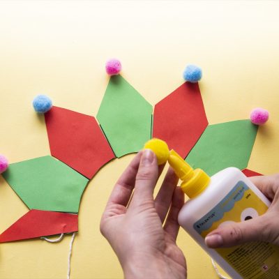 Mon collier de fou du roi pour le carnaval