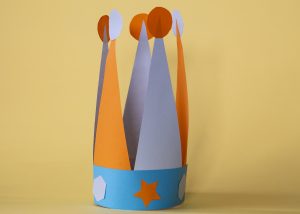 Ma couronne de fou du roi pour le carnaval