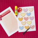 Mon bocal cœurs d'amour - étape 1