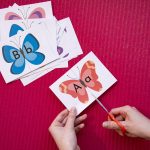 Mon double alphabet papillons - étape 3