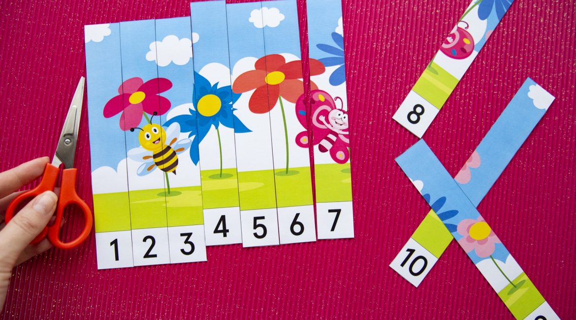 Puzzles numériques printemps - étape 3