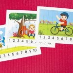 Puzzles numériques printemps - étape 1