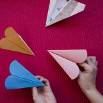 Mes avions en papier de la Saint Valentin