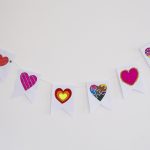 Banderole de la Saint Valentin - terminée