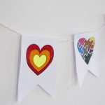 Banderole de la Saint Valentin - terminée