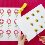 Des formes et des abeilles - étape 2