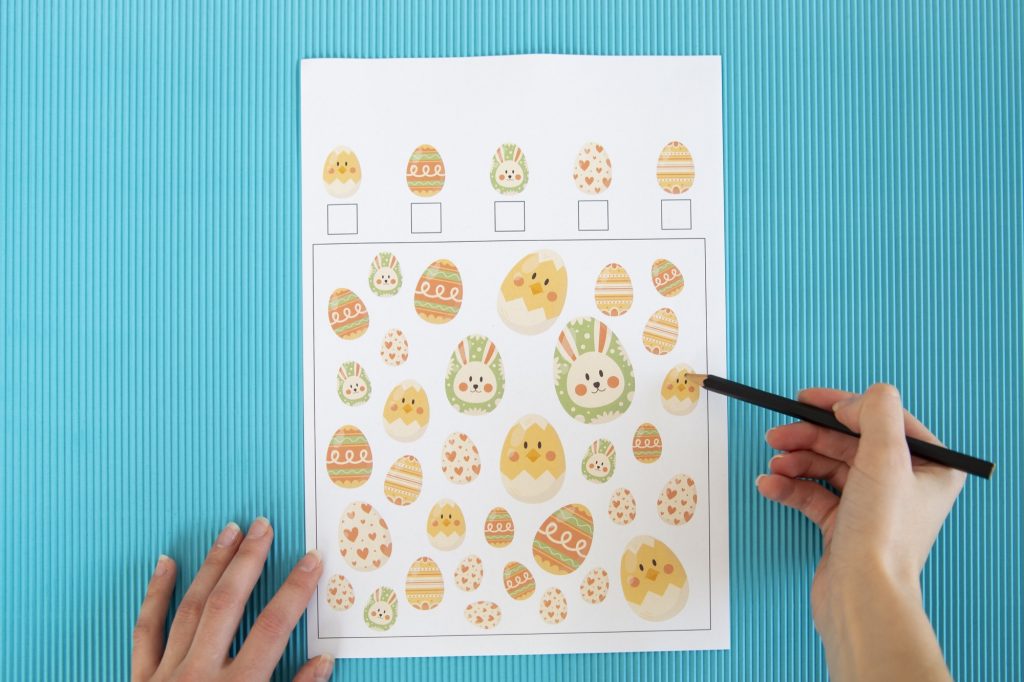 Cherche et compte de Pâques - 3