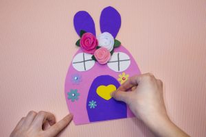 Ma maison lapin de Pâques