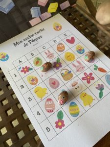 Mon cache-cache de Pâques à imprimer