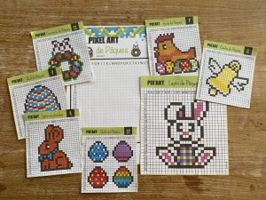 Mes 12 modèles de Pixel Art de Pâques à reproduire