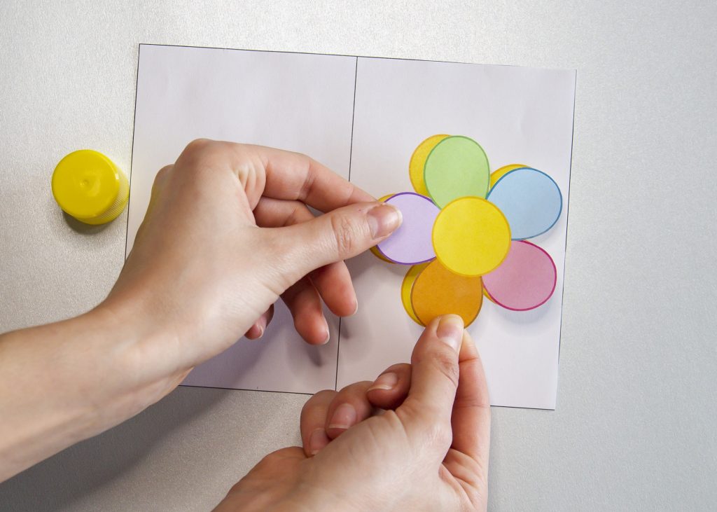 Ma carte fleur pour la fête des mères