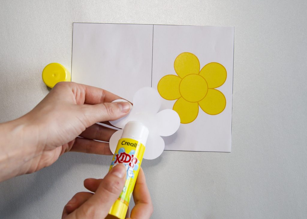 Carte fleur - étape 3