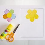 Carte fleur - matériel