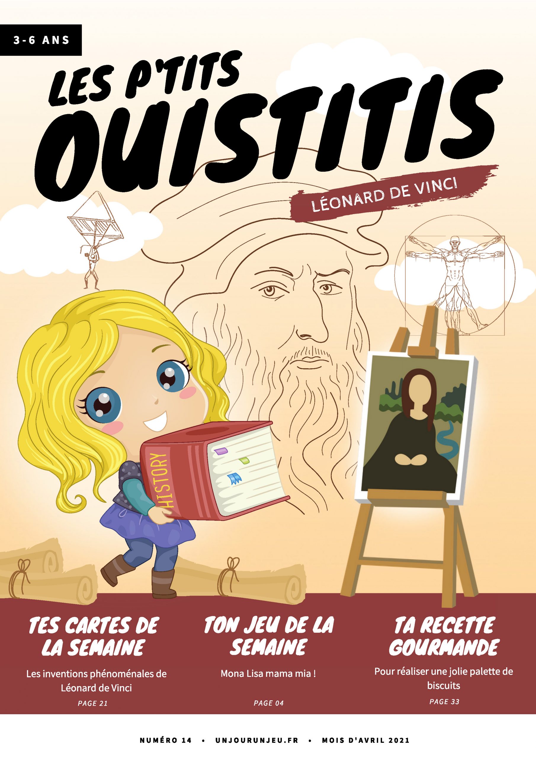 Les P'tits Ouistitis et Léonard de Vinci