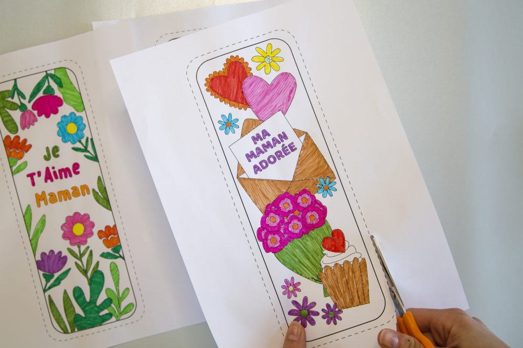 Mon marque-page - étape 2