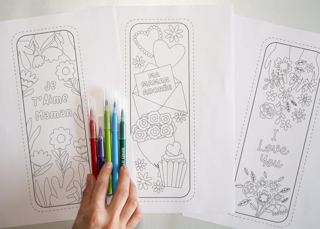 Mon marque-page - matériel