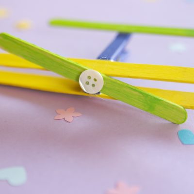 Fabrique un avion pour la fête des papas