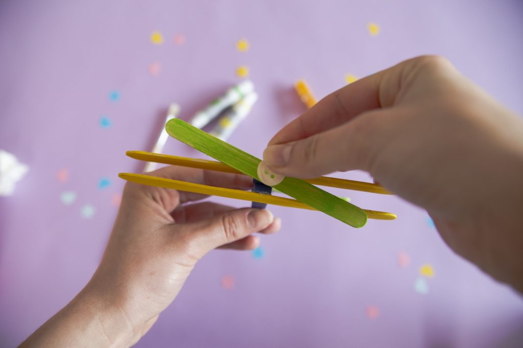 Avion pour la fête des pères - étape 7