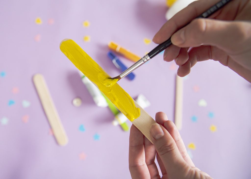 Avion pour la fête des pères - étape 1