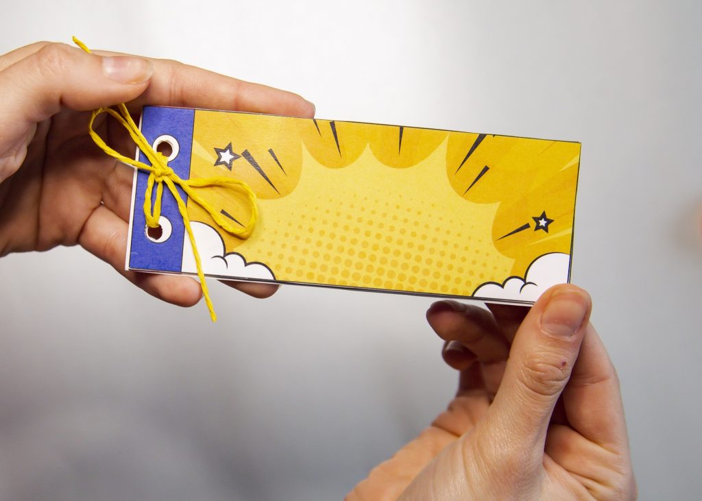 Carnet de bons fête des pères - étape 6