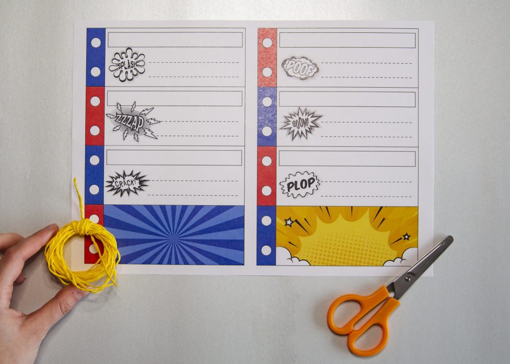 Carnet de bons fête des pères - étape 1