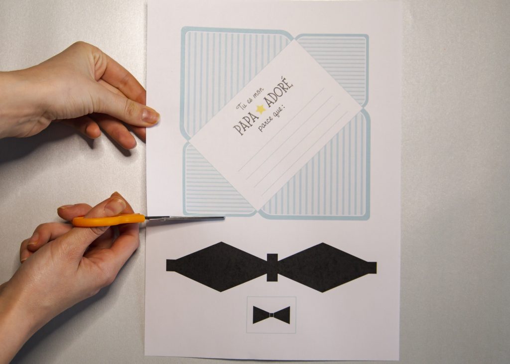 Carte fête des pères - étape 2