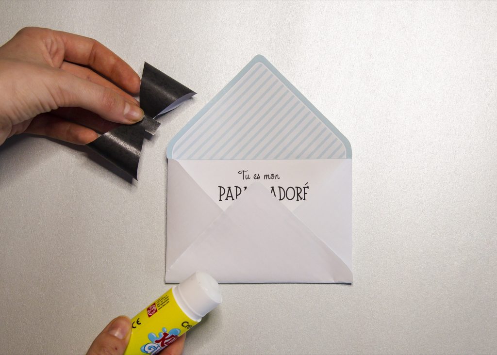 Carte fête des pères - étape 5