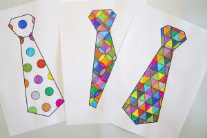 Cravates marque-pages pour mon papa
