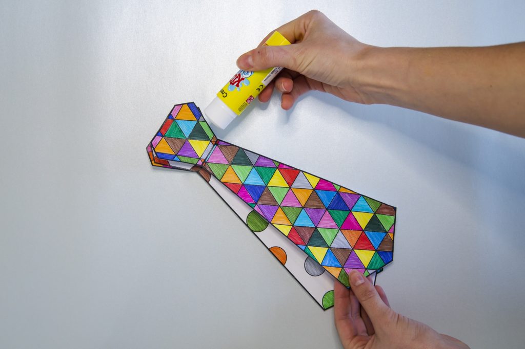 Cravates pour mon papa - étape 5